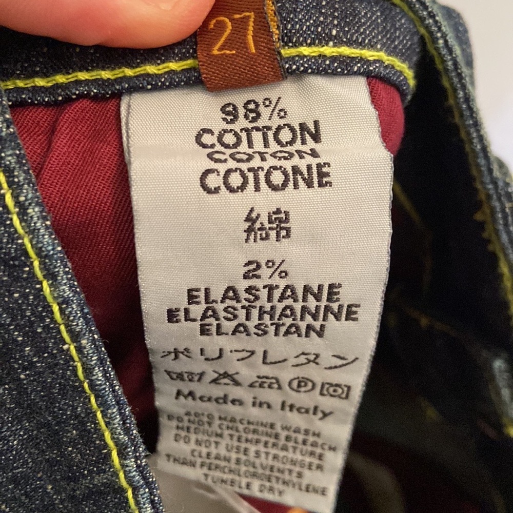 Notify Anemone Straight Leg, Mid Rise, Made in Italy, 28x35, NWT, $212 MSRP - Picture 8 of 14